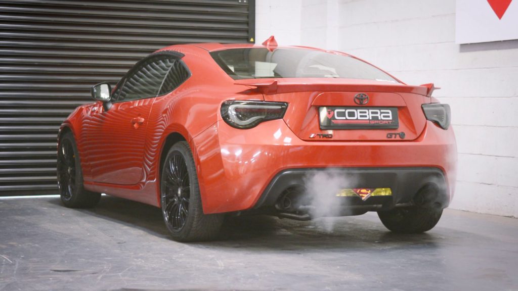 Cobra Sport Toyota GT86 2.5" Cat Back Exhaust System (Non-Resonated) TY10