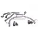 COBRA CAT BACK EXHAUST SYSTEM NON-RESONATED HONDA CIVIC TYPE R FK2 15+