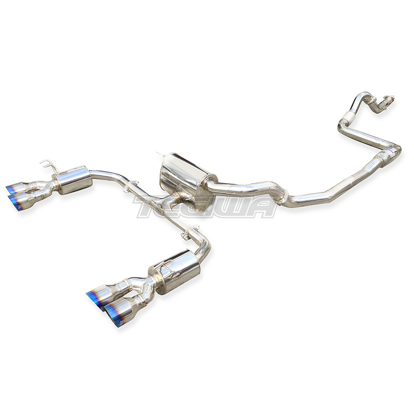 INVIDIA Q300 TI CAT BACK EXHAUST SYSTEM HONDA CIVIC TYPE R FK2 15+ RHD