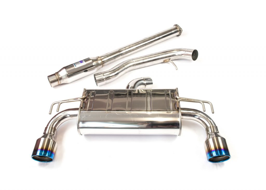 Invidia Q300 Titanium Tip 3in Cat-Back Exhaust Mitsubishi Evo X 08-15