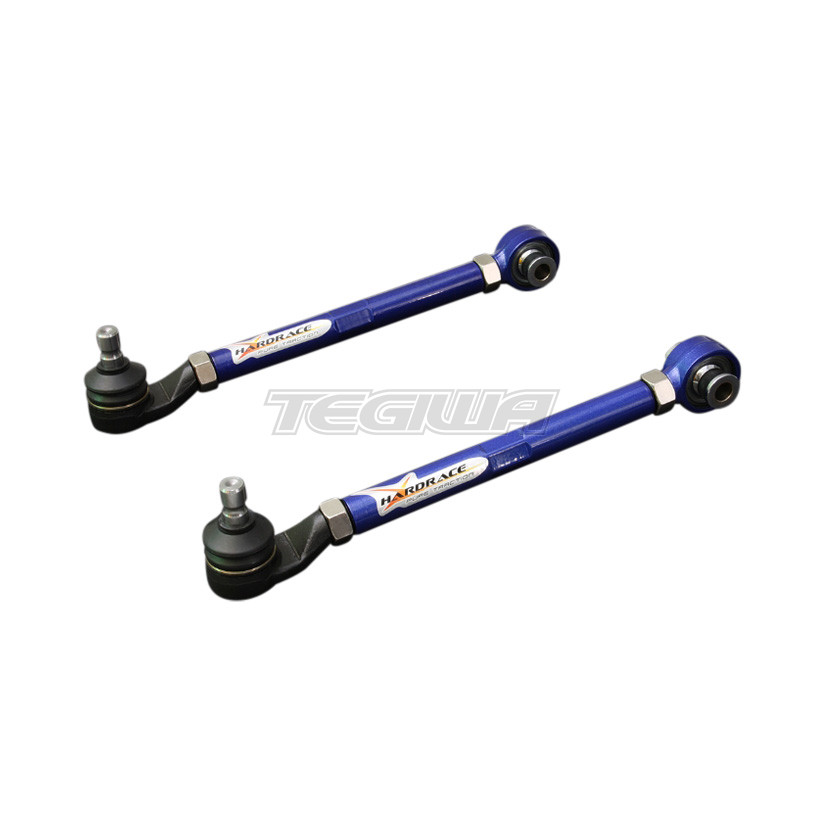 HARDRACE ADJUSTABLE REAR TOE CONTROL ARMS WITH SPHERICAL BEARINGS 2PC SET MAZDA RX8 02-08 MIATA MX5 05-15