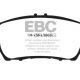 EBC GreenStuff Front Brake Pads for Honda CR-Z 1.5 hybrid 2010-