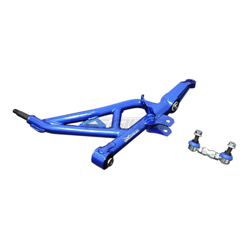 HARDRACE RACE SERIES TUBULAR FRONT LOWER ARM AND STABILIZERS 4PC SET HONDA CIVIC EG/DC2 92-96