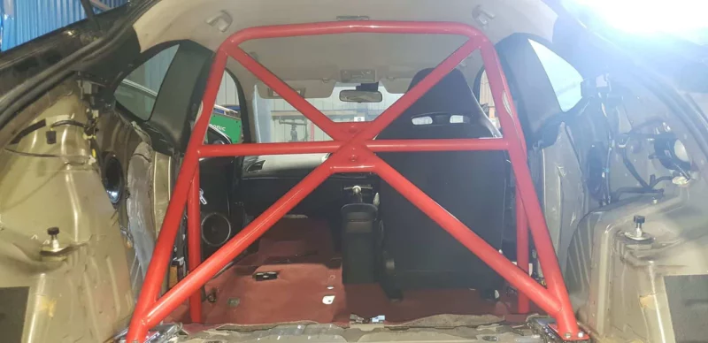 JC Clubsport Honda Civic Fn2 Half Roll Cage