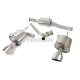 Milltek Dual Outlet Cat-Back Exhaust System With 150x95 Polished Oval Tips Honda S2000 AP2